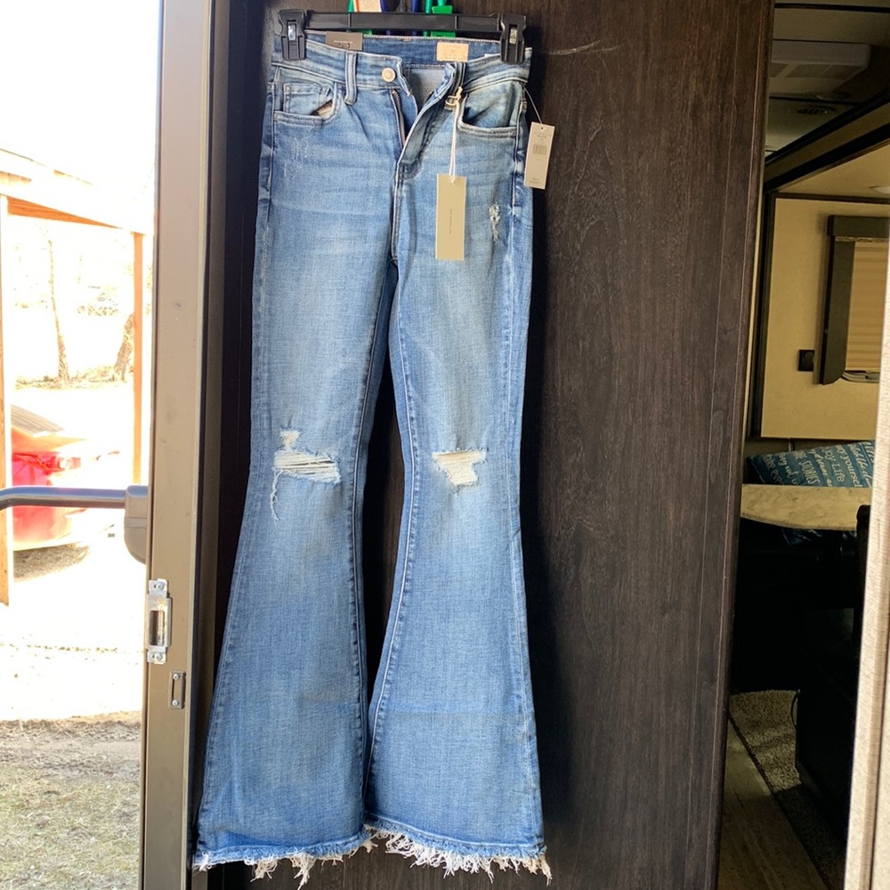 Buckle jeans!